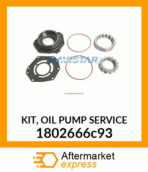 KIT, OIL PUMP SERVICE 1802666c93