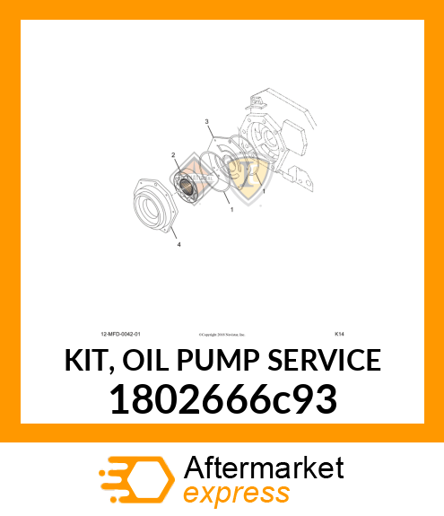 KIT, OIL PUMP SERVICE 1802666c93