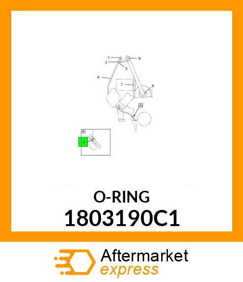 O-RING 1803190C1