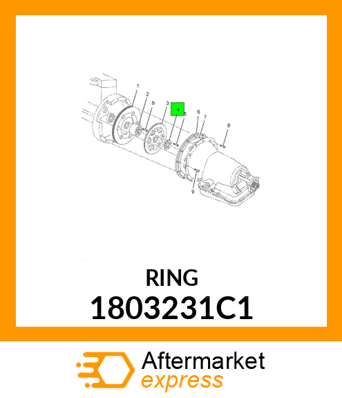 O-RING 1803231C1