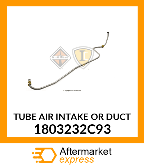 TUBE AIR INTAKE OR DUCT 1803232C93