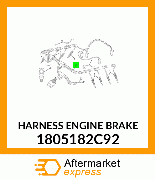 HARNESS ENGINE BRAKE 1805182C92