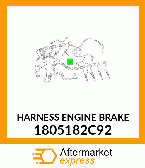 HARNESS ENGINE BRAKE 1805182C92