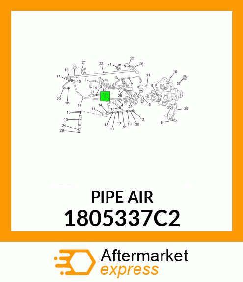 PIPE AIR 1805337C2