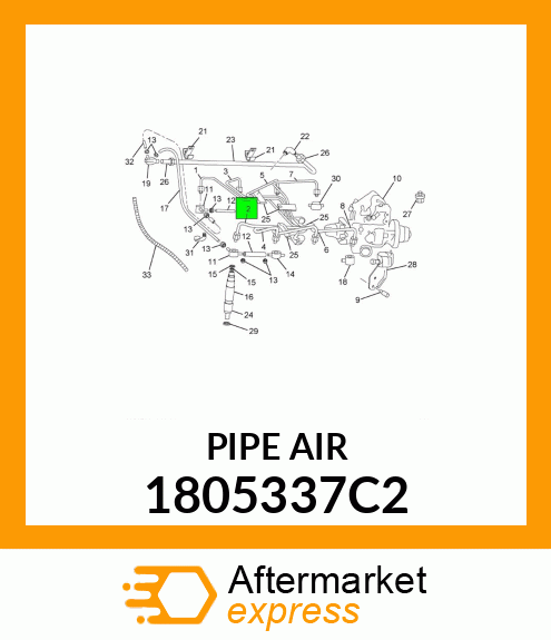 PIPE AIR 1805337C2