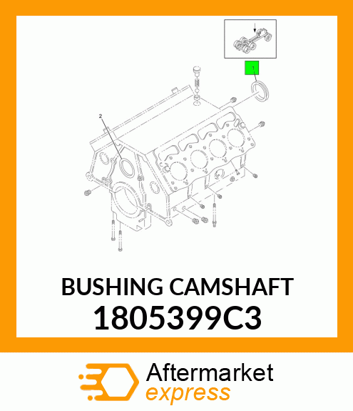 BUSHING CAMSHAFT 1805399C3