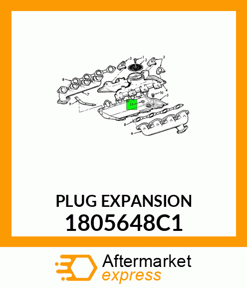 PLUG EXPANSION 1805648C1