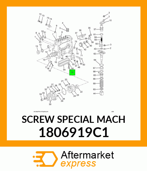 SCREW SPECIAL MACH 1806919C1