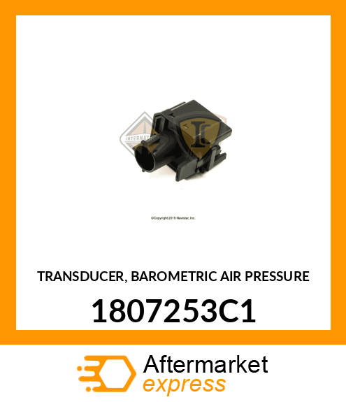TRANSDUCER, BAROMETRIC AIR PRESSURE 1807253C1