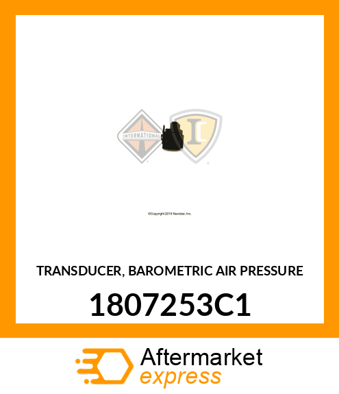 TRANSDUCER, BAROMETRIC AIR PRESSURE 1807253C1