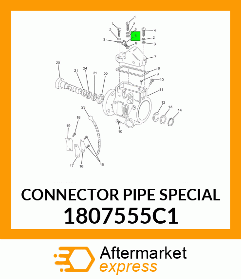 CONNECTOR PIPE SPECIAL 1807555C1