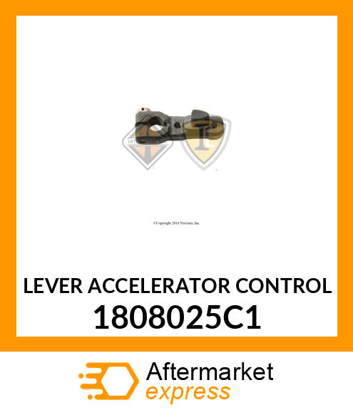 LEVER ACCELERATOR CONTROL 1808025C1