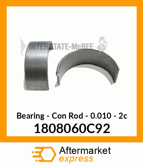 Bearing - Con Rod - 0.010 - 2c 1808060C92