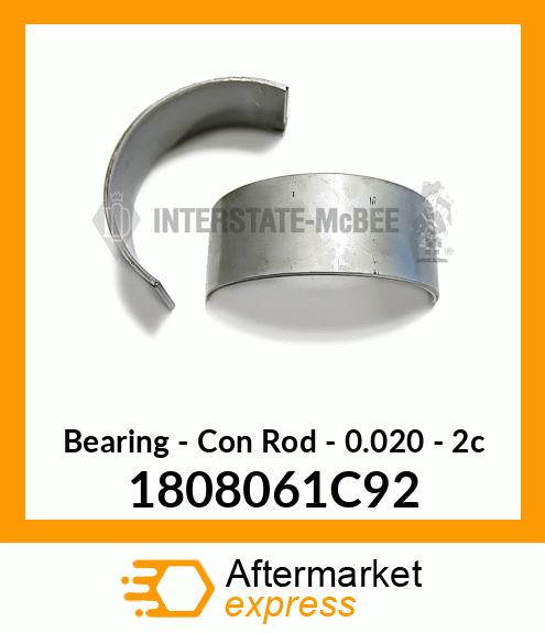 Bearing - Con Rod - 0.020 - 2c 1808061C92