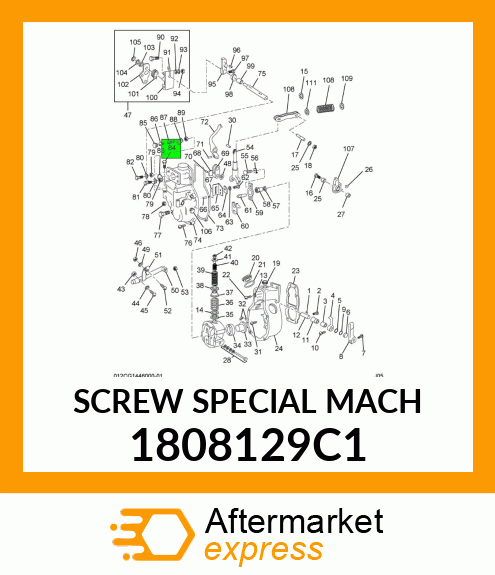 SCREW SPECIAL MACH 1808129C1