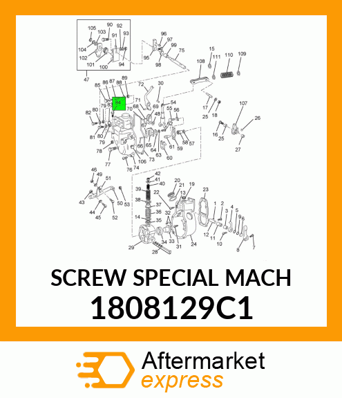 SCREW SPECIAL MACH 1808129C1