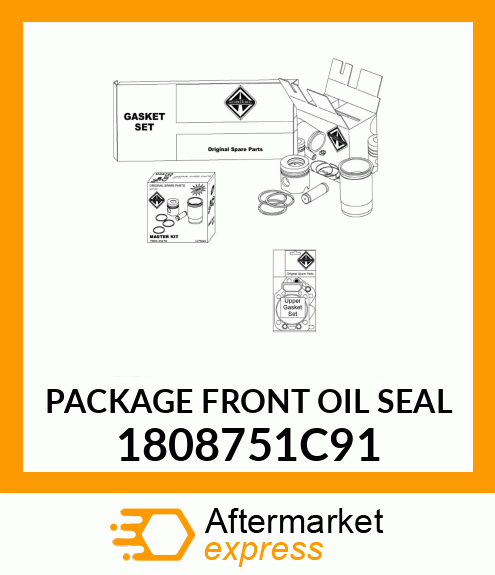PACKAGE FRONT OIL SEAL 1808751C91