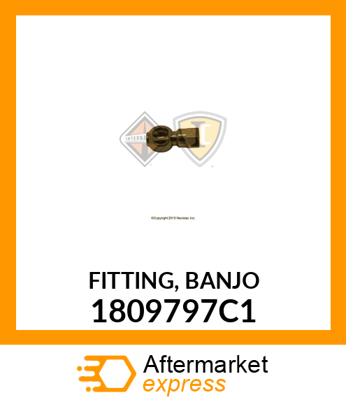 FITTING, BANJO 1809797C1