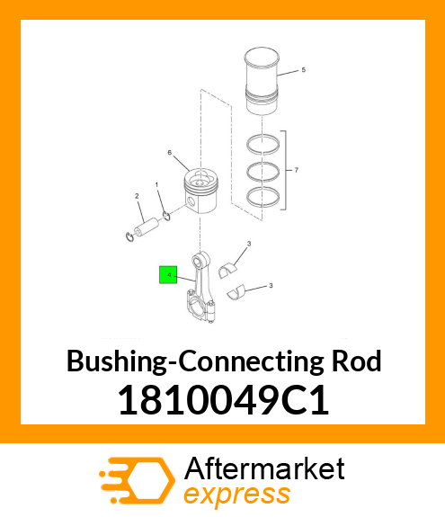Bushing-Connecting Rod 1810049C1