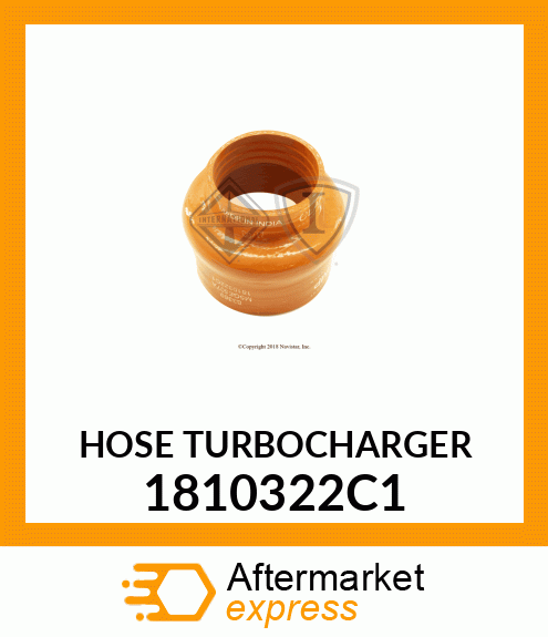 HOSE TURBOCHARGER 1810322C1