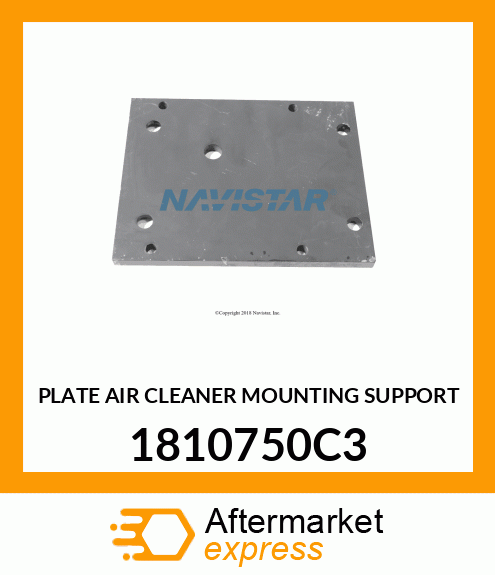 PLATE AIR CLEANER MOUNTING SUPPORT 1810750C3