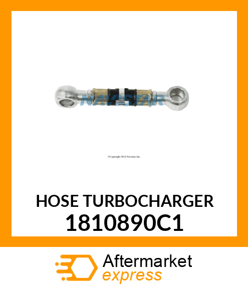 HOSE TURBOCHARGER 1810890C1