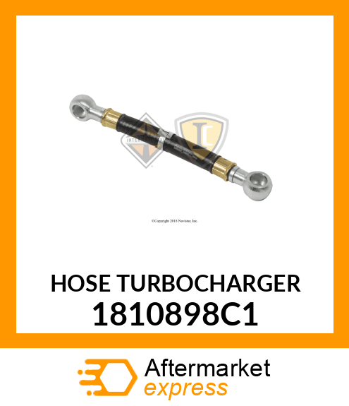 HOSE TURBOCHARGER 1810898C1