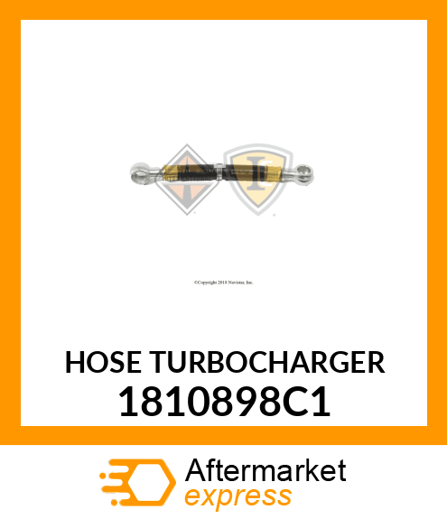 HOSE TURBOCHARGER 1810898C1