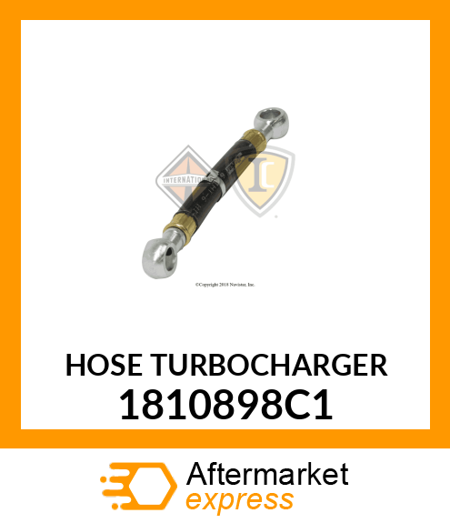 HOSE TURBOCHARGER 1810898C1