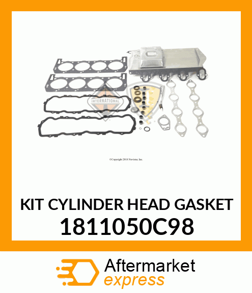 KIT CYLINDER HEAD GASKET 1811050C98