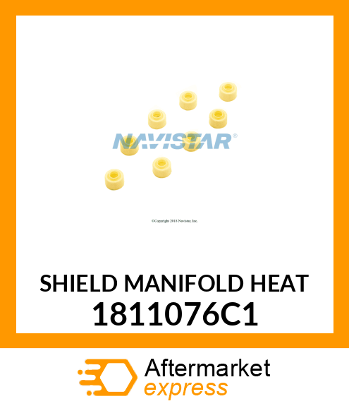 SHIELD MANIFOLD HEAT 1811076C1