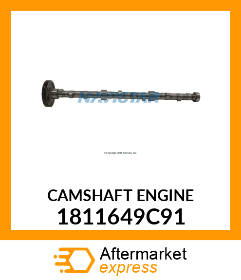 CAMSHAFT ENGINE 1811649C91