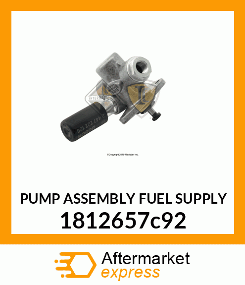 PUMP ASSEMBLY FUEL SUPPLY 1812657c92