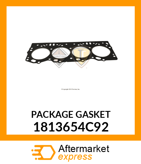 PACKAGE GASKET 1813654C92