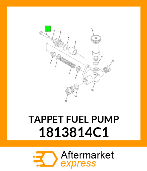 TAPPET FUEL PUMP 1813814C1