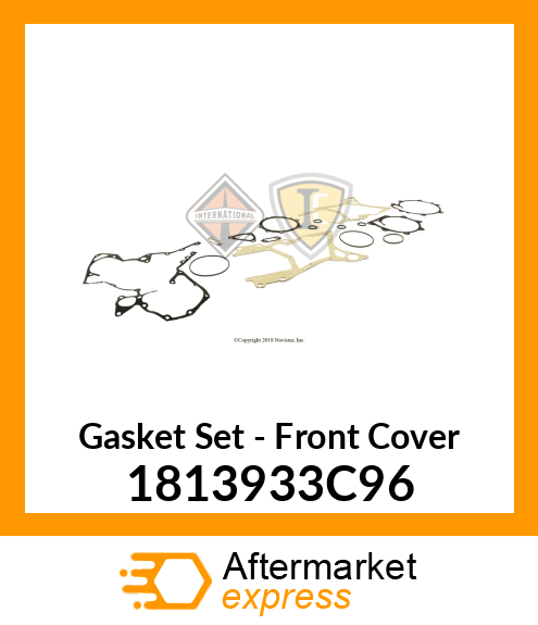Gasket Set - Front Cover 1813933C96