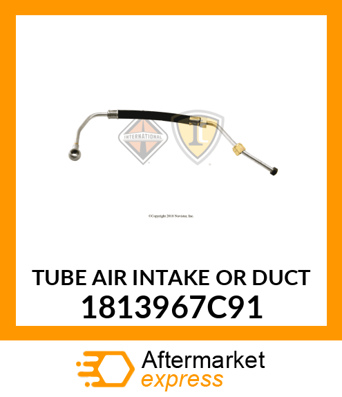 TUBE AIR INTAKE OR DUCT 1813967C91