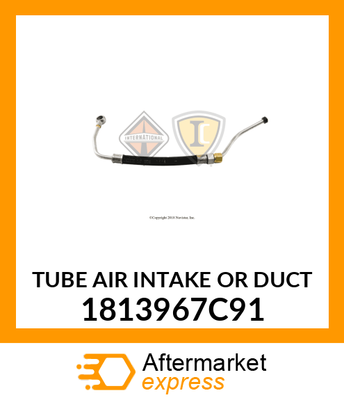 TUBE AIR INTAKE OR DUCT 1813967C91