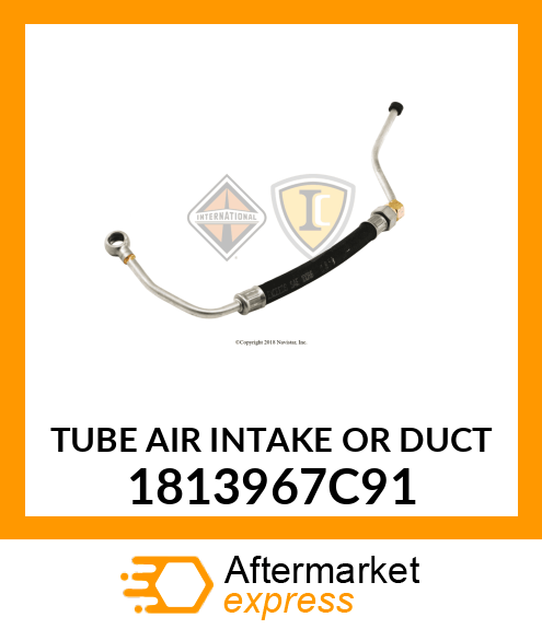 TUBE AIR INTAKE OR DUCT 1813967C91