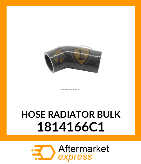 HOSE RADIATOR BULK 1814166C1