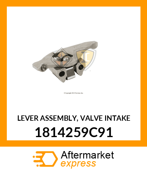 LEVER ASSEMBLY, VALVE INTAKE 1814259C91