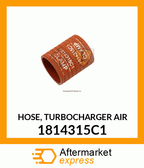 HOSE, TURBOCHARGER AIR 1814315C1