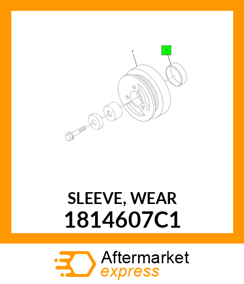 SLEEVE, WEAR 1814607C1