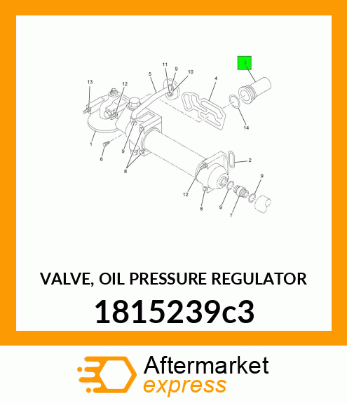 Regulator Valve New Aftermarket 1815239c3