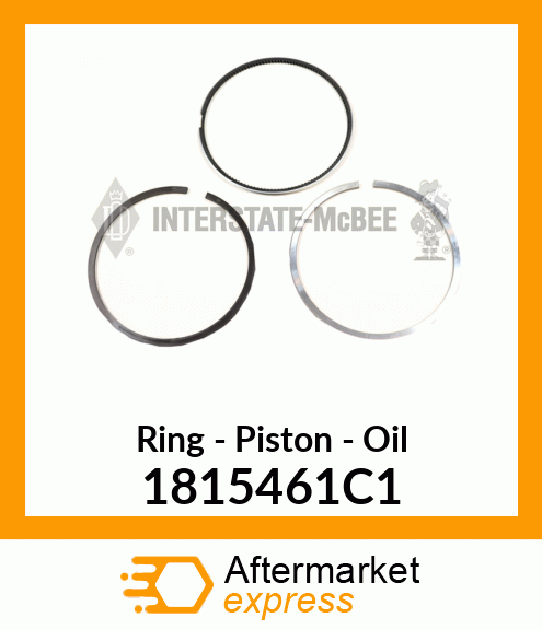 Ring - Piston - Oil 1815461C1