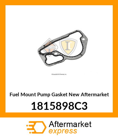 Fuel Mount Pump Gasket New Aftermarket 1815898C3