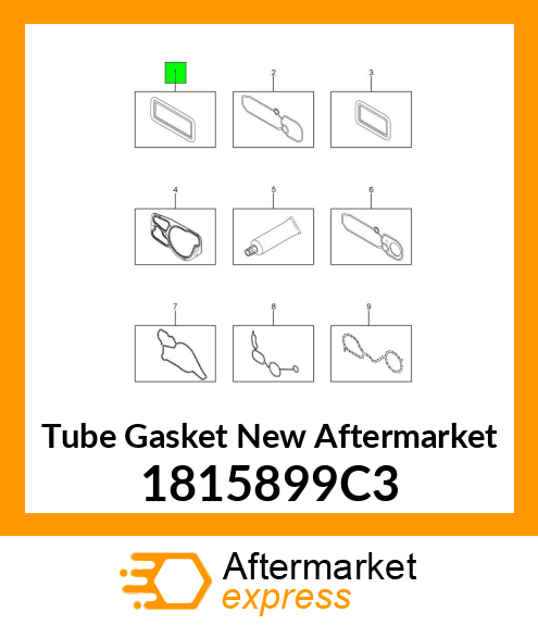 Tube Gasket New Aftermarket 1815899C3