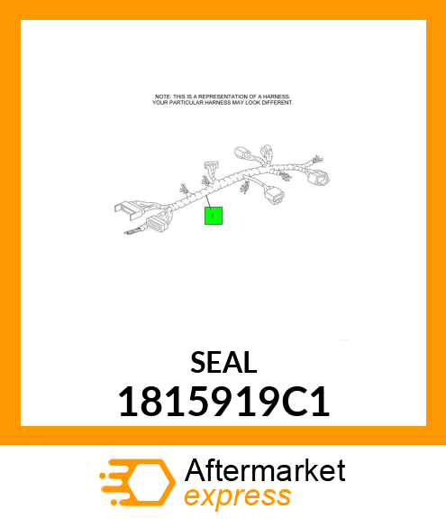 SEAL, 5 WAY CONNECTOR 1815919C1