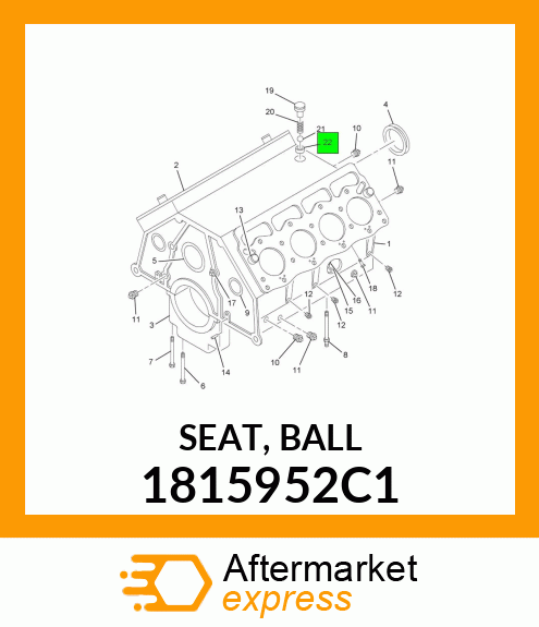 SEAT, BALL 1815952C1
