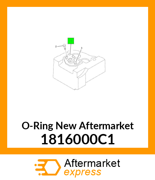 O-Ring New Aftermarket 1816000C1